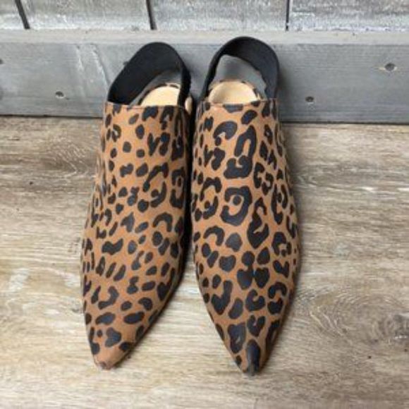 Schutz Leopard Print Heeled Sandals - Picture 2 of 8